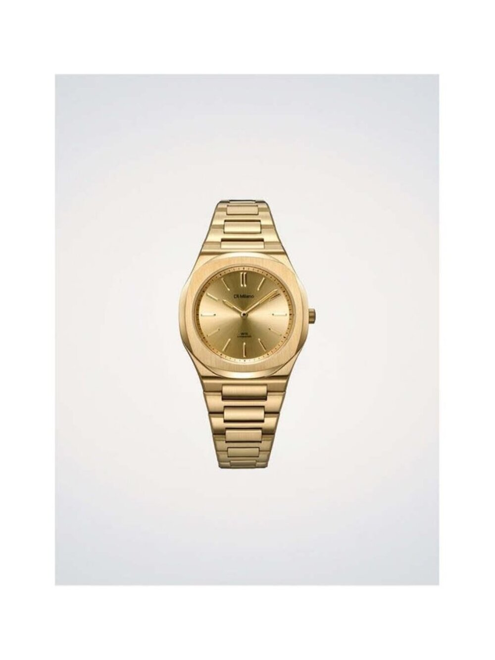 NWT D1 Milano Core Quartz Gold Dial Ladies Watch